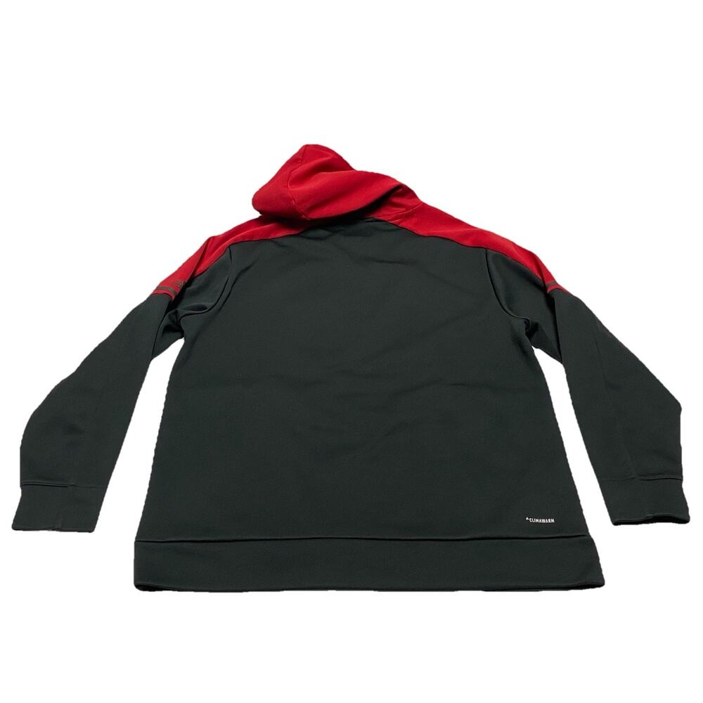 ADIDAS NCAA Nebraska Cornhuskers Hoodie Hooded Sweatshirt Men’s XL - Picture 8 of 9